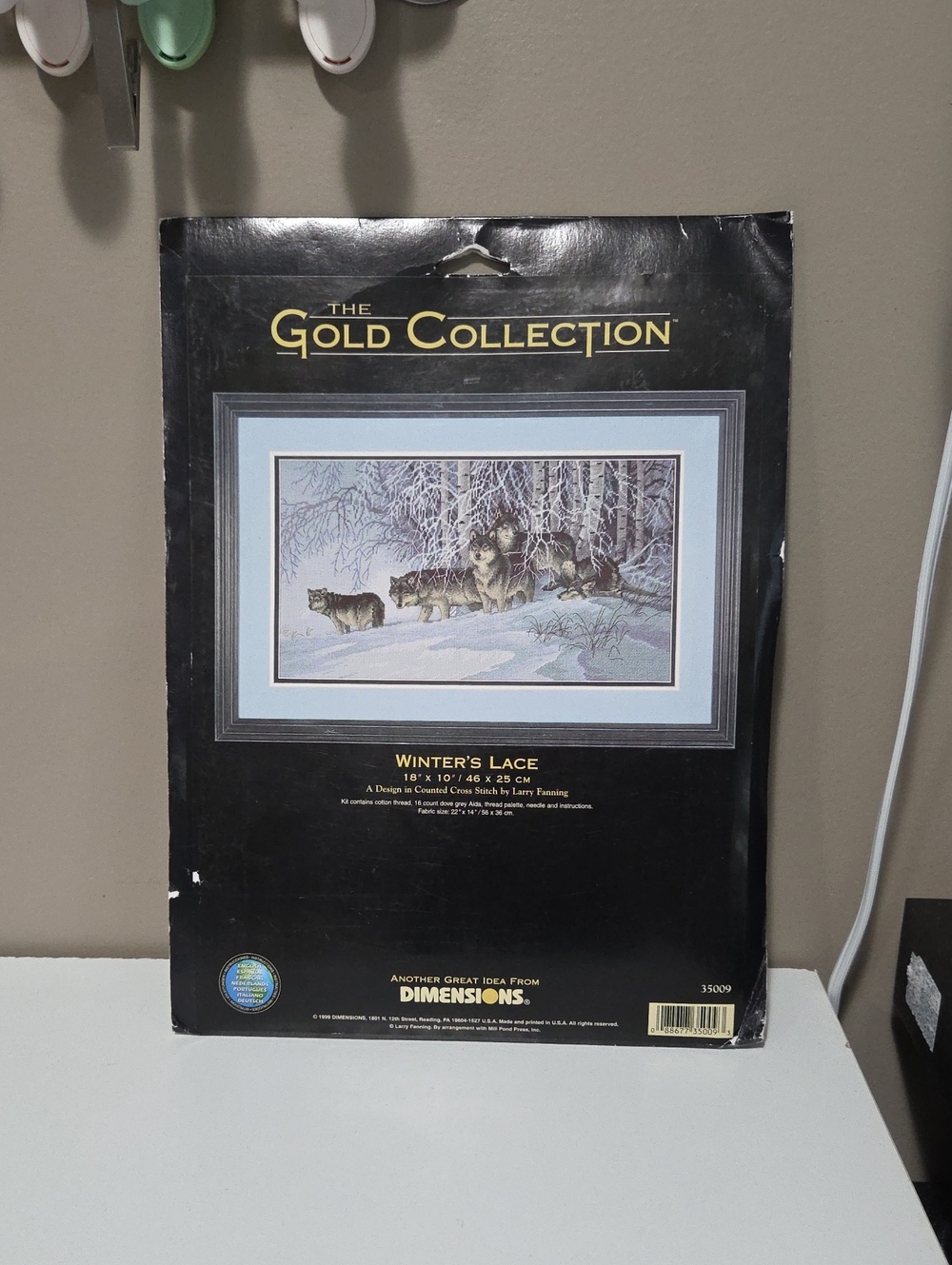 Winter's Lace Counted Cross Stitch Kit